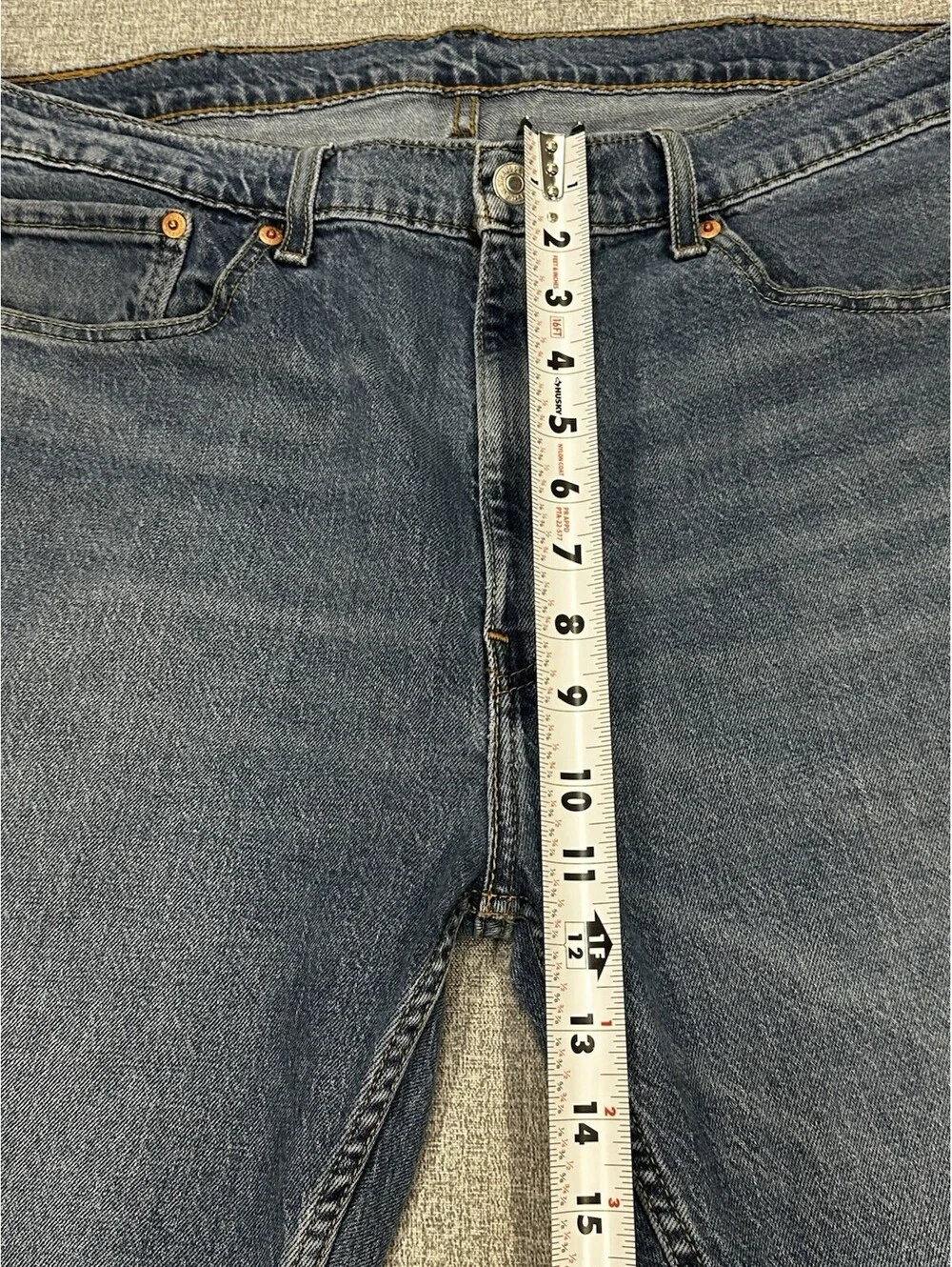 Levis Mens 505 Regular Jeans Men 36x28 Straight Leg Denim Modern Casual